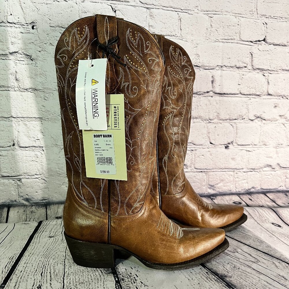 NWT Idyllwind Sweet Tea Western Boots - Snip Toe - Women's size 6